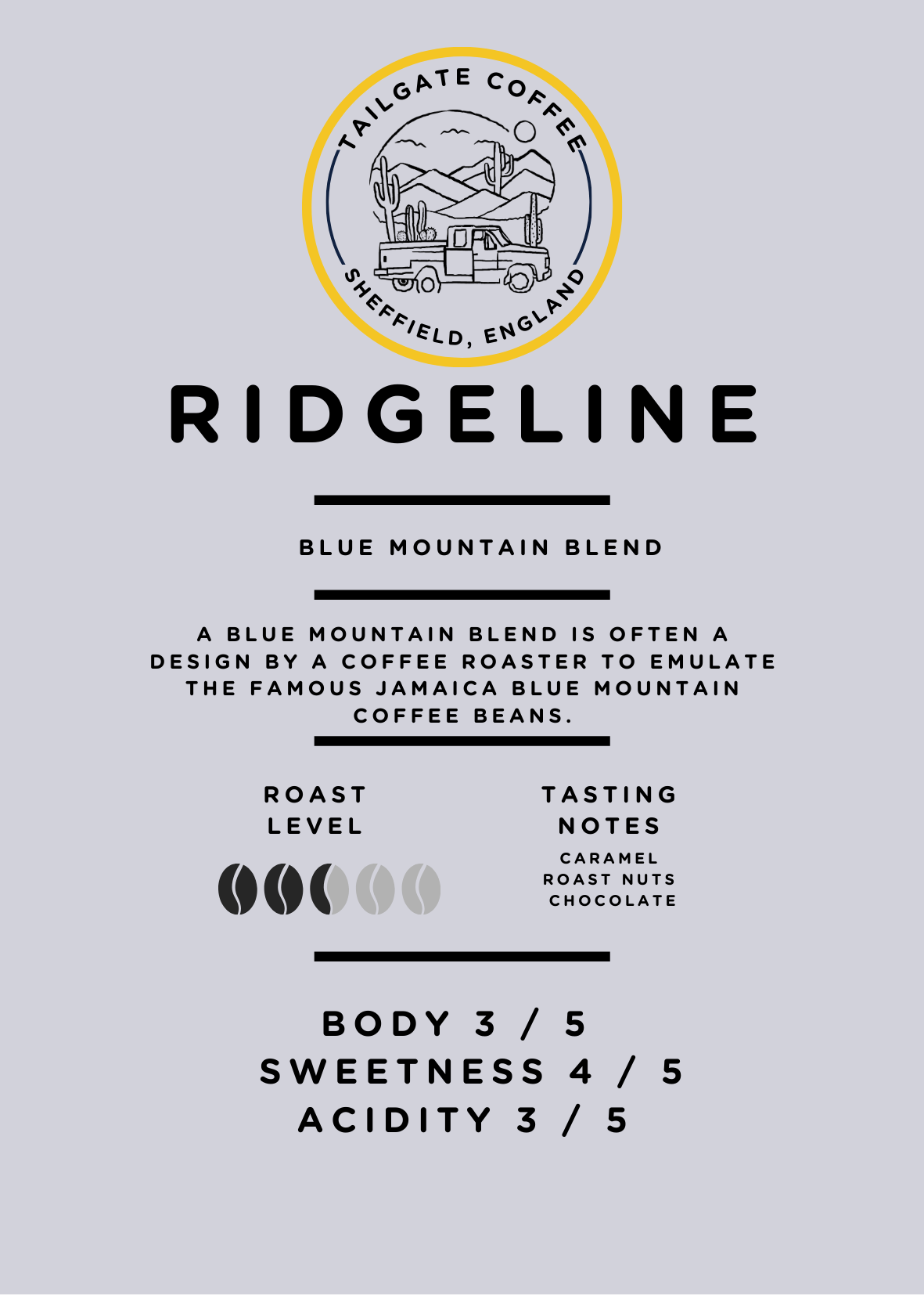 Ridgeline - Blue Mountain blend